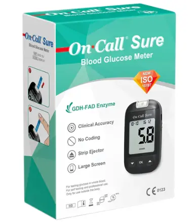 Máy đo đường huyết [On Call® Sure Blood Glucose Monitoring System]