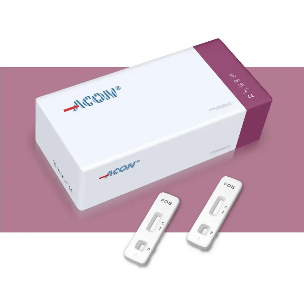 Khay thử xét nghiệm định tính FOB [ACON® Fecal Occult Blood Rapid Test Cassette (Feces)]
