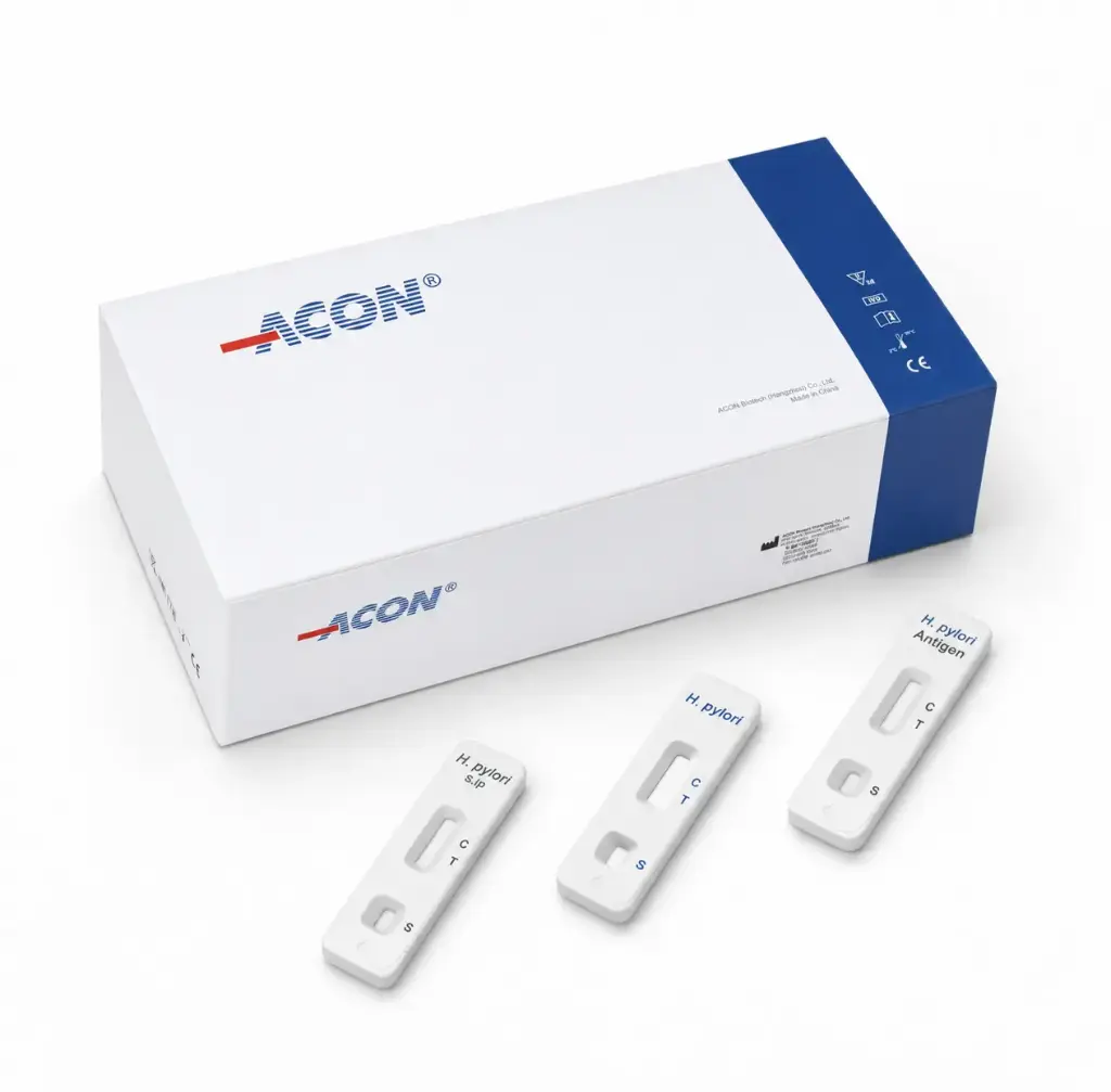 Khay thử xét nghiệm định tính kháng thể kháng H.pylori [ACON® H. pylori Antibody Rapid Test Cassette (Serum/Plasma/Whole Blood)]
