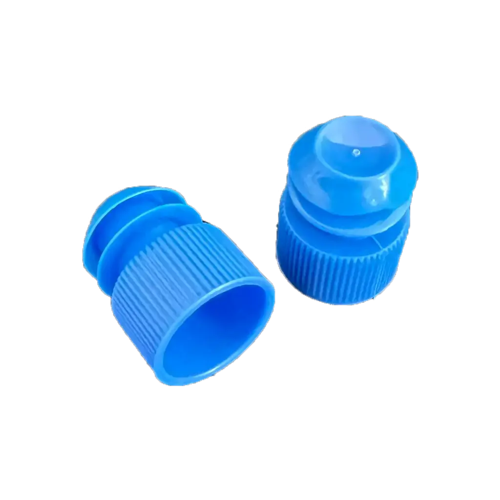 Nắp ống nghiệm, 16mm màu xanh bằng nhựa PE [Medisafe® Test tube cap 16mm]