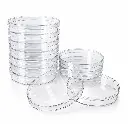 Đĩa Petri ∅90mm 1 ngăn tiệt trùng [Medisure™ 1-room Petri dish ∅90mm sterilized] 