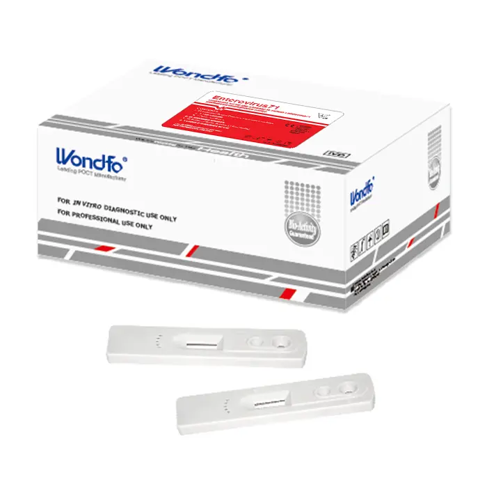 Khay thử xét nghiệm phát hiện kháng thể IgM kháng Enterovirus71 [Wondfo - Diagnostic Kit for IgM Antibody to Human Enterovirus71 (Immunochromatographic Assay)]