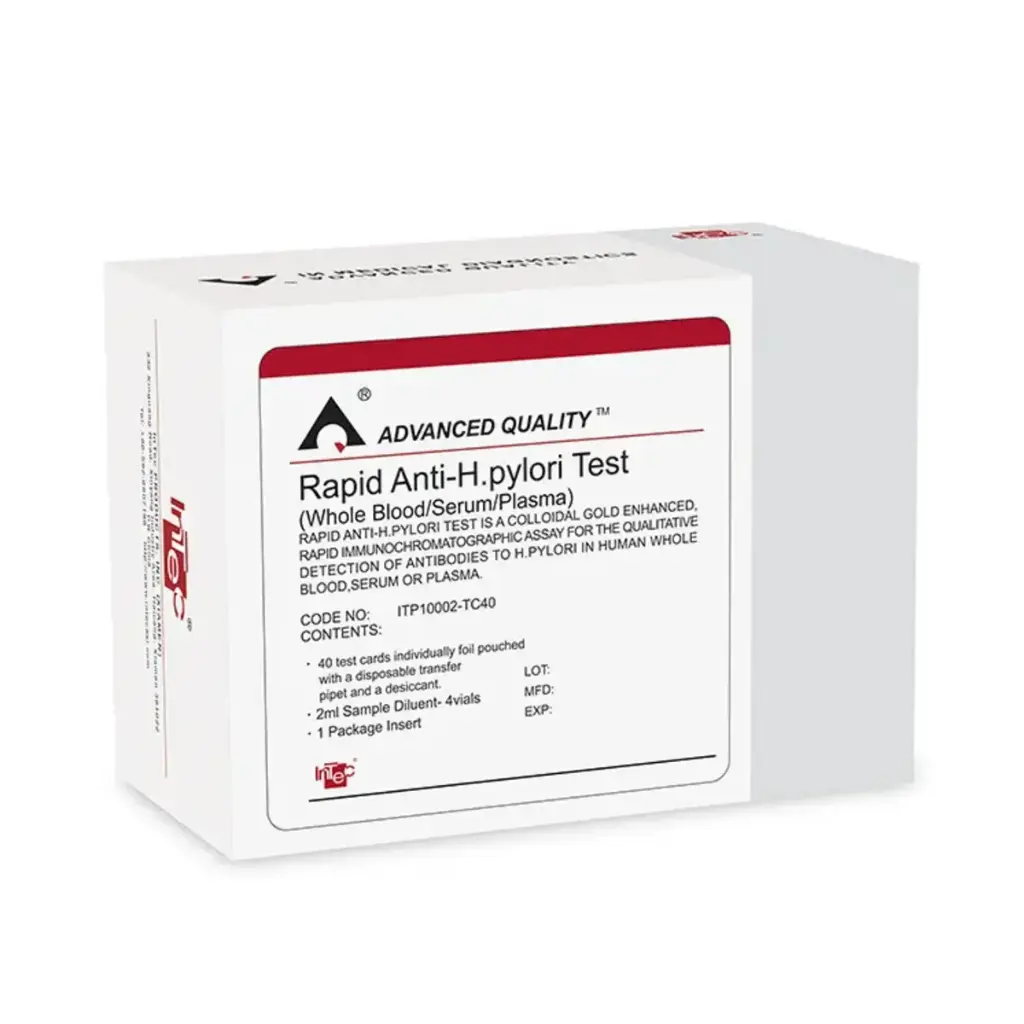Khay thử xét nghiệm định tính kháng thể kháng H.pylori [Advanced Quality™ Rapid anti-H.pylori Test]