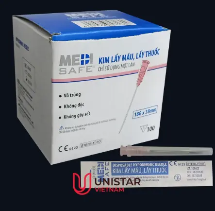 Kim lấy máu lấy thuốc [Medisafe® Disposable Hypodermic Needles]