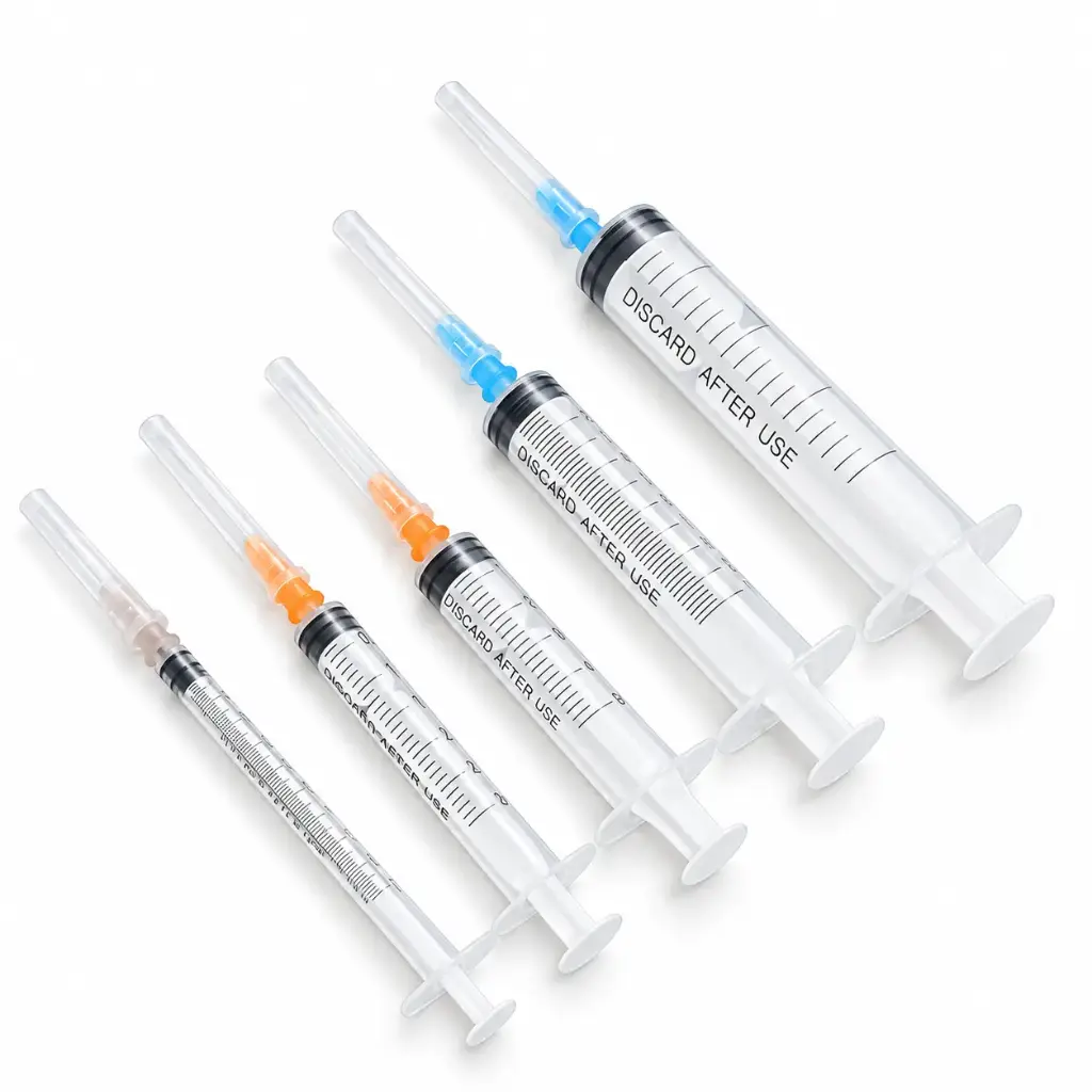 Bơm tiêm đầu kim trượt [Medisafe® Sterile Syringes for Single Use (with Needle)]