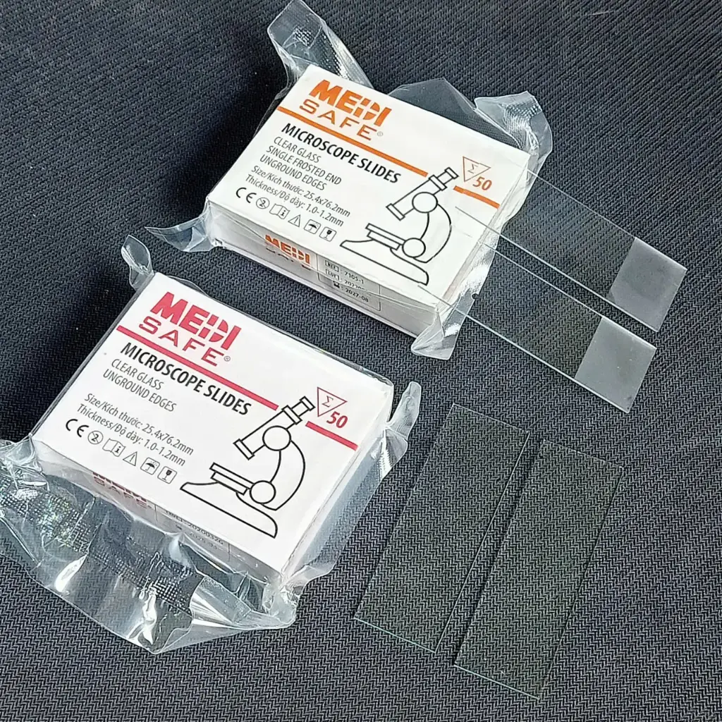 Lam kính hiển vi [Microscope Slide Cut Edges]