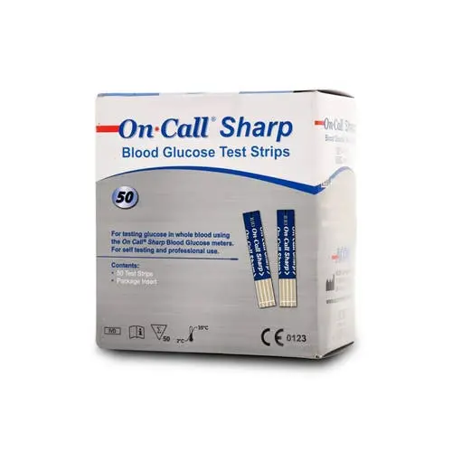 [G135-105] Que thử đường huyết [On Call® Sharp Blood Glucose Test Strips]