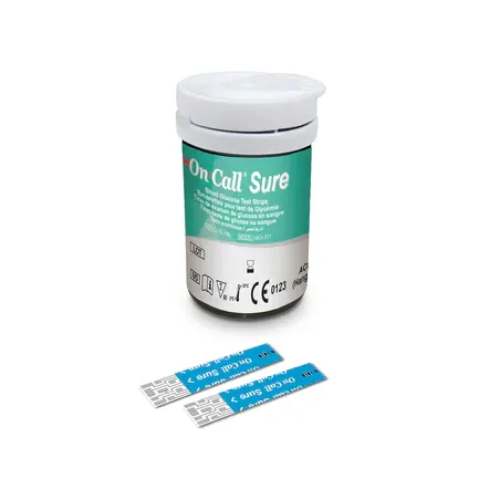 [G135-10U-1/25] Que thử đường huyết [On Call® Sure Blood Glucose Test Strips] (Lọ 25)