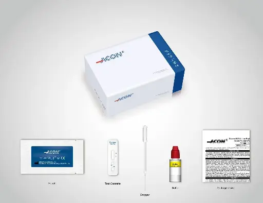 [L031-11211] Khay thử xét nghiệm định tính kháng nguyên Dengue NS1 [ACON® Dengue NS1 Antigen Rapid Test Cassette (Serum/Plasma/Whole Blood)] (Hộp 25)
