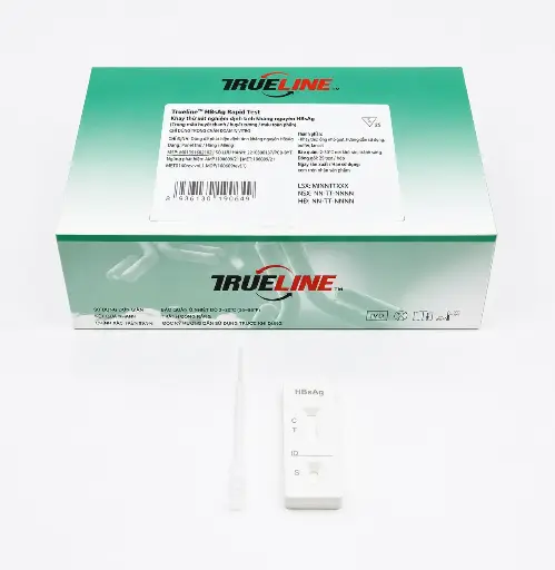 [IHBSG-302] Khay thử xét nghiệm định tính kháng nguyên HBsAg [Trueline™ HBsAg Rapid Test] (Hộp 40)