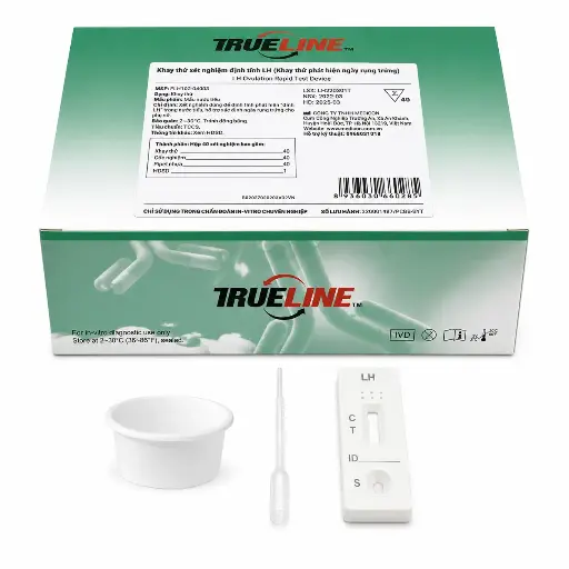 Khay thử phát hiện ngày rụng trứng [Biocheck™ LH Ovulation Rapid Test Device]
