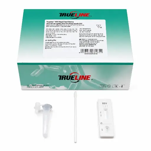 [MI02520303B1] Khay thử xét nghiệm định tính kháng nguyên RSV [Trueline™ RSV Rapid Test Device] (NPS) (Hộp 25)