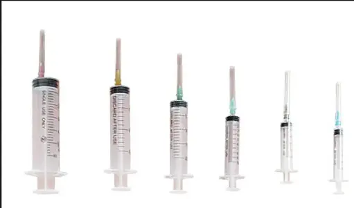 Bơm tiêm đầu kim trượt [Medisafe® Disposable Syringe with Needle - Luer Slip] (Hộp 100)
