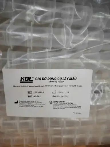 [KDND01] Giá đỡ dụng cụ lấy mẫu [KDL® Sampling holder] (Túi 100)