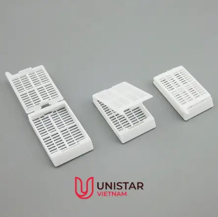 Khuôn đúc mẫu bằng nhựa POM [Embedding cassette]