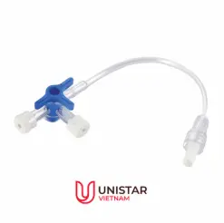 Khóa ba chạc có dây nối [Medisafe® Three Way Stop Cock with Extension Line] (Túi 25)