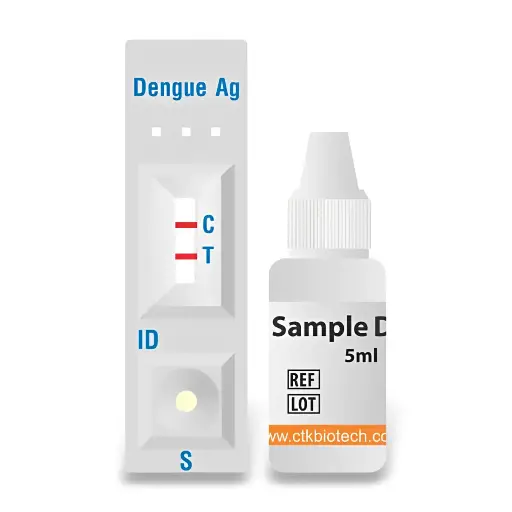 [R0063C] Khay thử xét nghiệm định tính kháng nguyên Dengue [OnSite® Dengue Ag Rapid Test]  (Hộp 30)