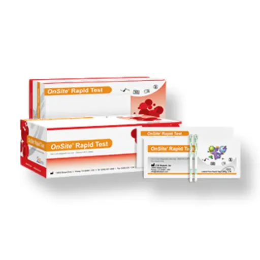 [R0040S] Que thử xét nghiệm định tính kháng nguyên HBsAg [OnSite® HBsAg Rapid Test] (Hộp 50)