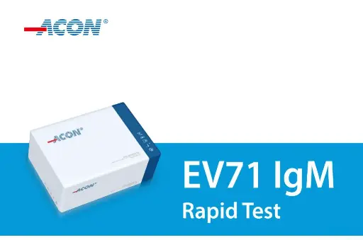 [L031-15815-201] Khay thử xét nghiệm định tính kháng thể IgM kháng Enterovirus 71 [Flowflex™ EV71 IgM Rapid Test] (Hộp 25)