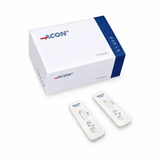 [L031-11011] Khay thử xét nghiệm định tính kháng nguyên Malaria P.f/P.v [ACON® Malaria P.f/P.v Antigen Rapid Test Cassette (Whole Blood)]
